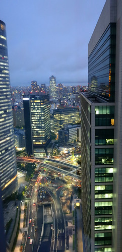 An evening in Tokyo