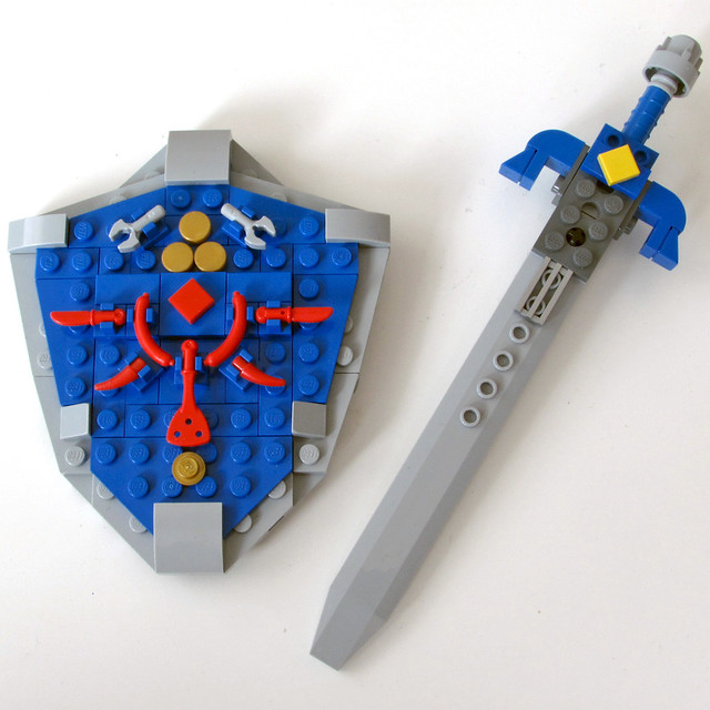 Hylian Shield + Master Sword