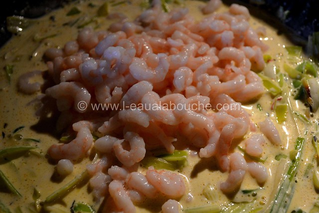Tartelettes Poireaux-Crevettes © Ana Luthi Tous droits réservés 06
