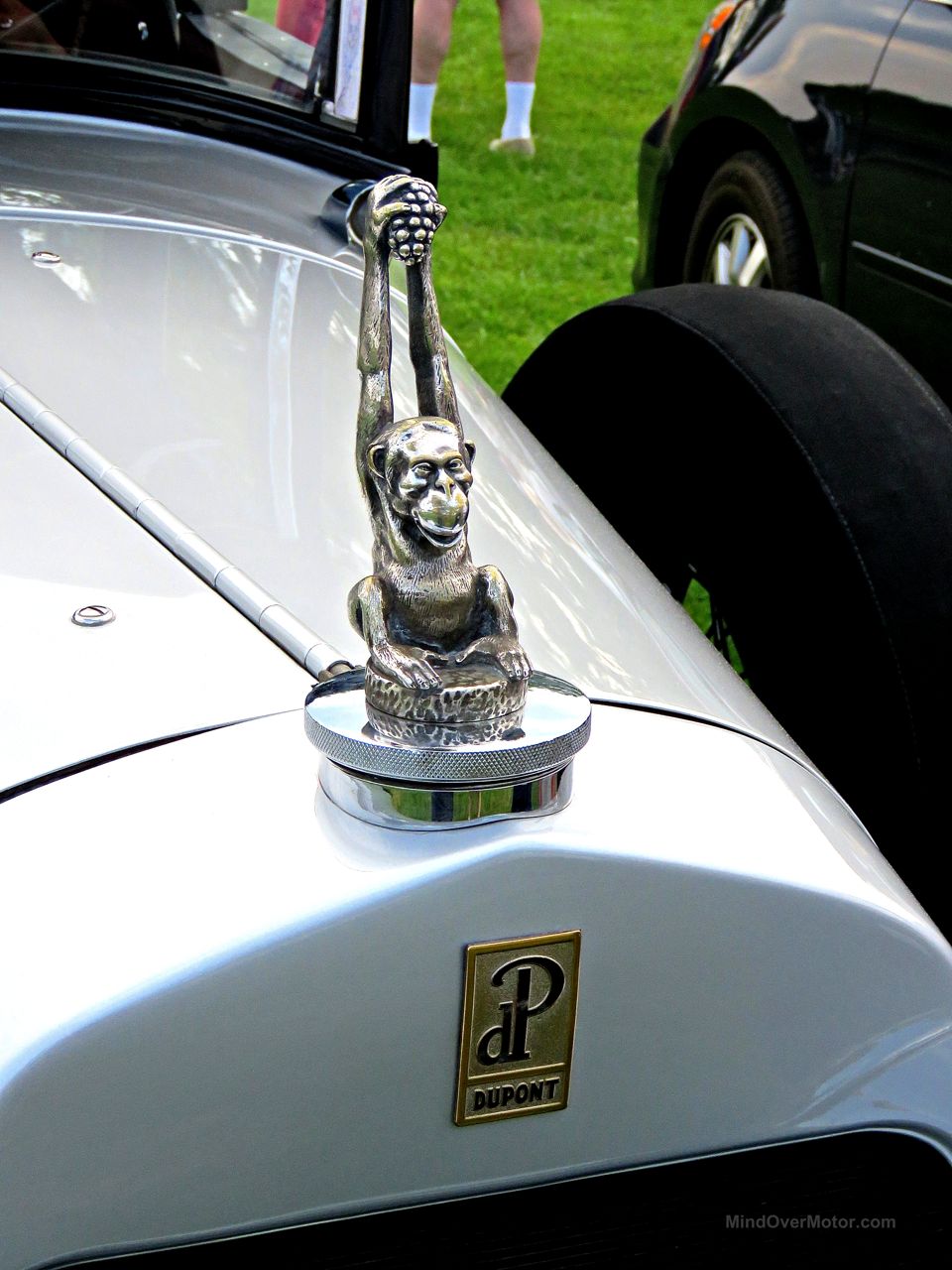 Greenwich Concours 16 DuPont Monkey Hood Ornament