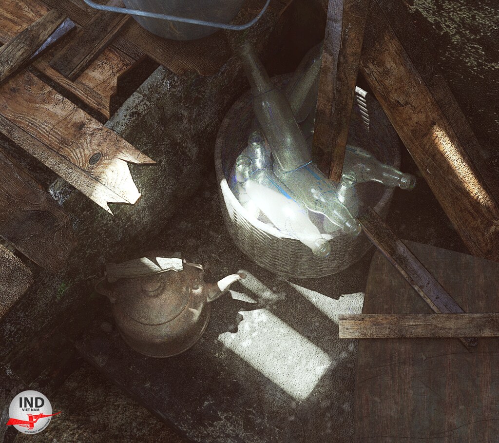 Góc Bếp Cũ - Old Kitchen Corner 2016