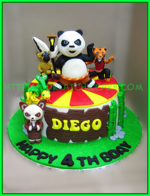 Cake Kungfu Panda