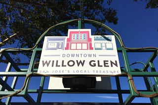 Willow Glen, San Jose, California sign 19 June 2016