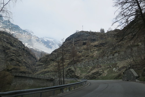 on way to Breuil-Cervinia