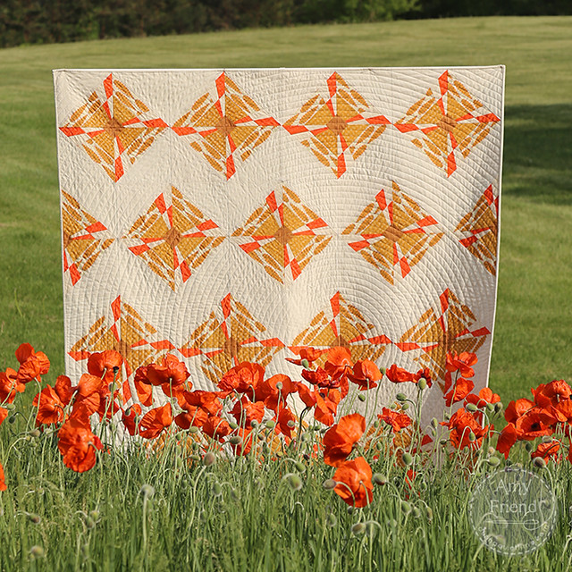 Tumble 'Round Quilt -- Intentional Piecing