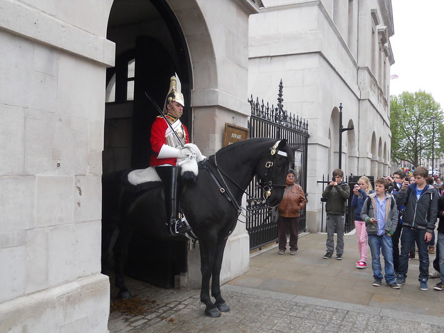 Guarding the Museum household cavalry museum with kids