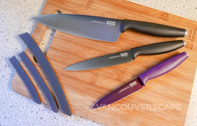 Kuhn Rikon Colori Titanium knives-2