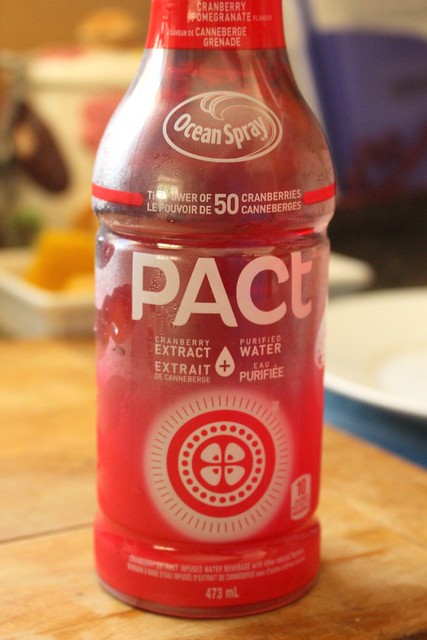 Product Review of Ocean Spray's PACt Cranberry Extract Water