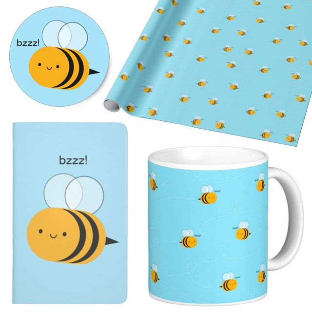 Buzzy Bees at Zazzle