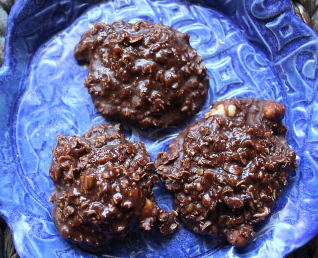 Quaker Gluten-Free Oats, Oatmeal & My Peanut Butter Chocolate Icebox Cookies