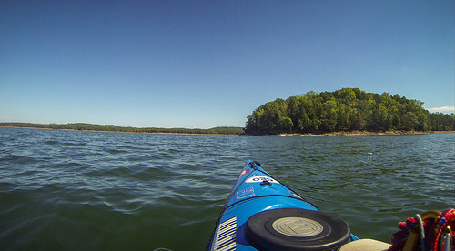 Paddling to Ghost Island in Lake Hartwell-106