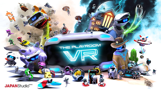 A sala de jogos VR
