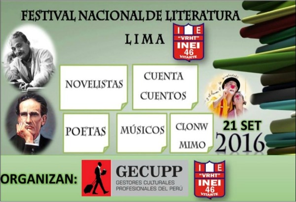 VI Festival Nacional de Literatura - Perú