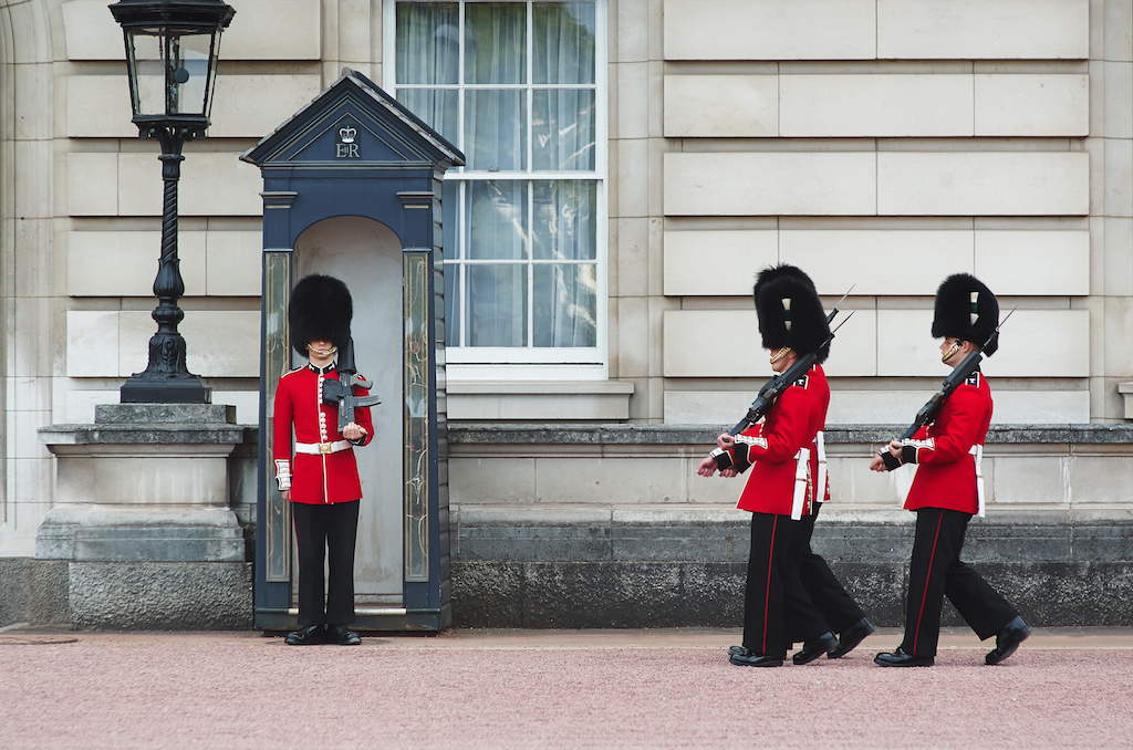 Cambio de guardia en Buckingham Palace