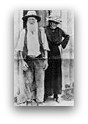 Job Butler b.1842 d.1929 (Samuel's Brother) & daughter,