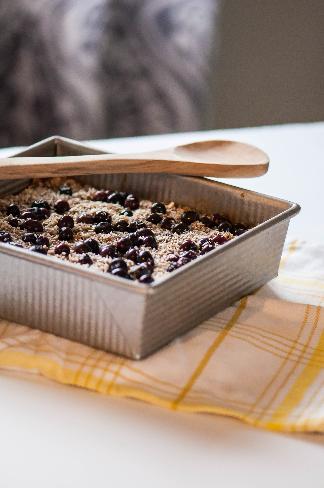 Blueberry Coconut Baked Oatmeal 1