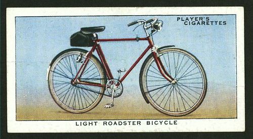 Player Cigarette Cards: Light Roadster Bicycle
