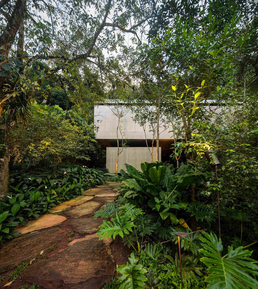 Дом в джунглях Бразилии. Проект Studio MK27