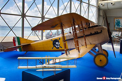 S.153 - Fulco Ruffo di Calabria - - Italian Air Force - SPAD S-VII - Italian Air Force Museum Vigna di Valle, Italy - 160614 - Steven Gray - IMG_9858_HDR