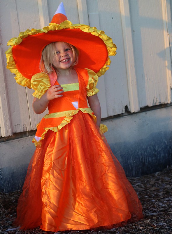 Chasing Fireflies Candycorn Witch Costume