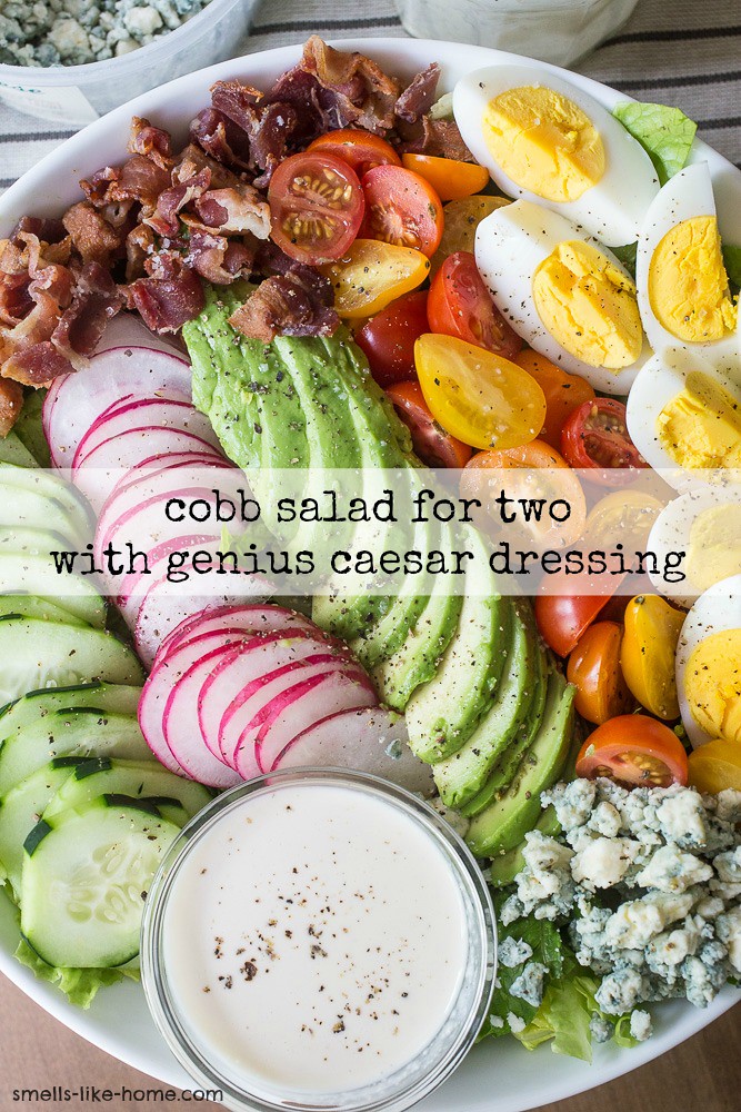 Cobb Salad for Two with Genius Caesar Salad