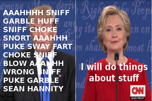 Trump, Clinton Debate