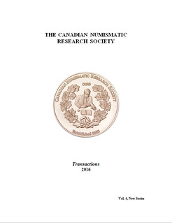 Canadian Numismatic Research Society Transactions 2016