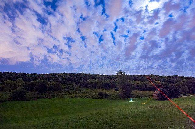 Moon Over Night Disc Golf