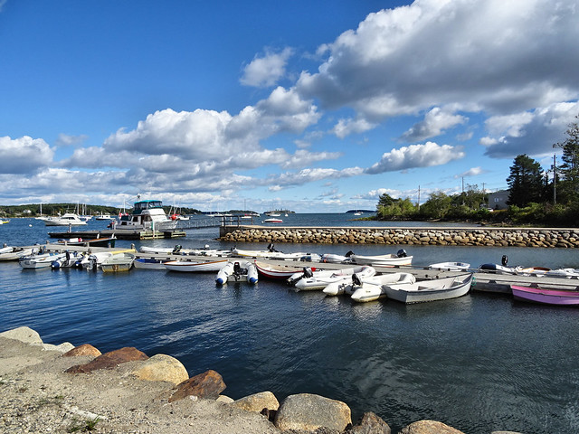 Mahone Bay Harbour Boats