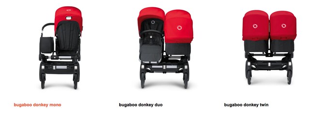 bugaboo donkey mono duo twin
