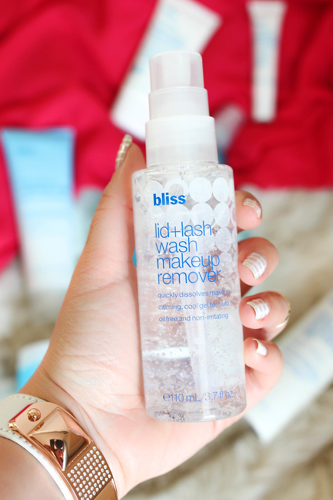 bliss lid+lash wash makeup remover