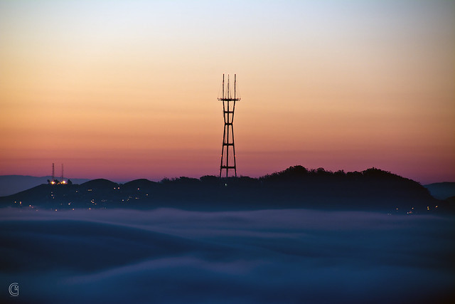 Sutro Tower Above the Fog