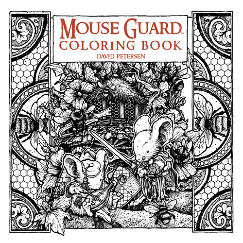 MOUSE GUARD COLORING BOOK TP