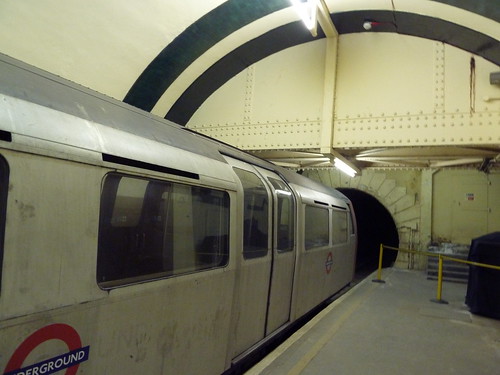 Old train stock in Aldwych