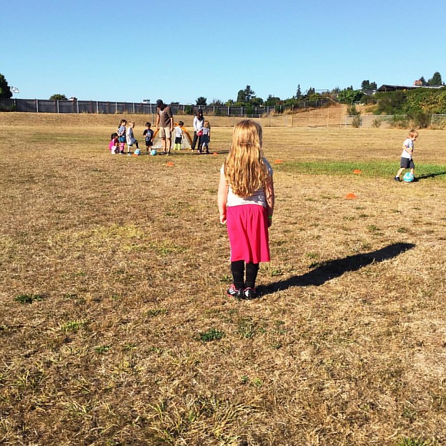 5:35 pm First soccer practice. First refusal to participate. #mobileDiTL #thedocumentaryapproach