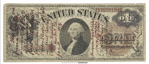 First dollar made by Edison Electric Light company