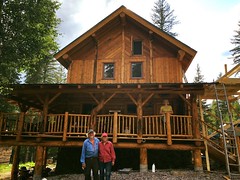 My parents finally finished the siding on their epic retirement house! Congrats awesome people!
