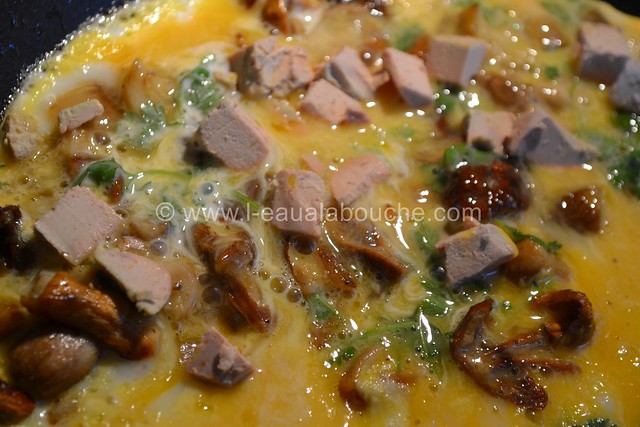 Omelette aux Cèpes & au Foie Gras © Ana Luthi Tous droits réservés 03