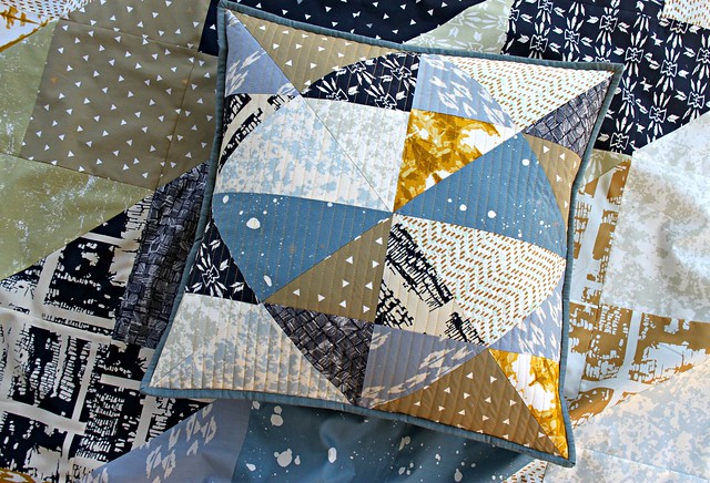 Observer Pillow from Scraps