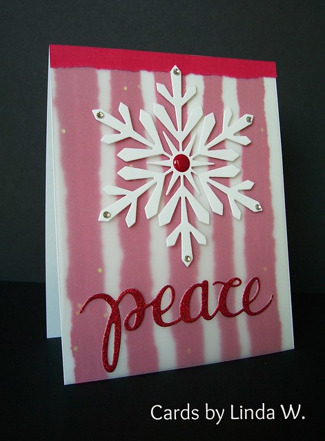 Peace snowflake