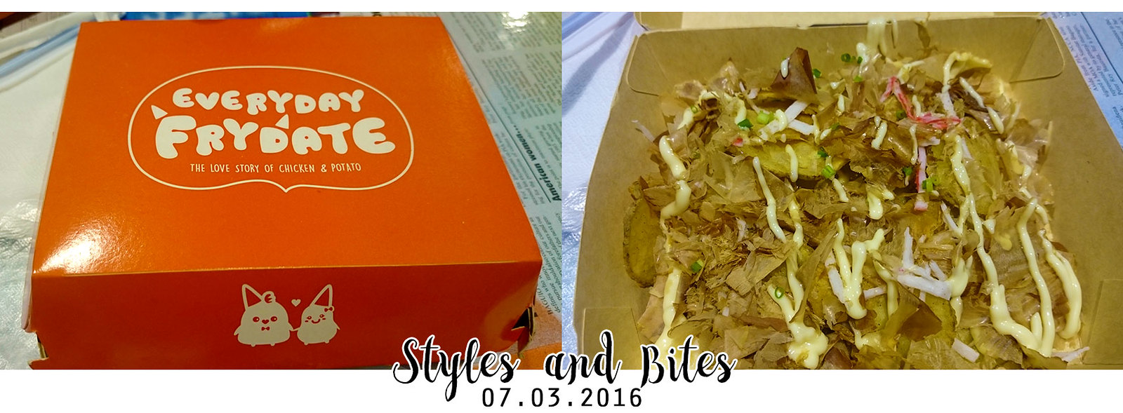 Everyday Frydate | Styles and Bites 2016