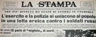 Ungheria 1956 Corriere della Sera