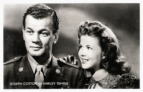 Joseph Cotten and Shirley Temple in I'll Be Seeing You (1944)