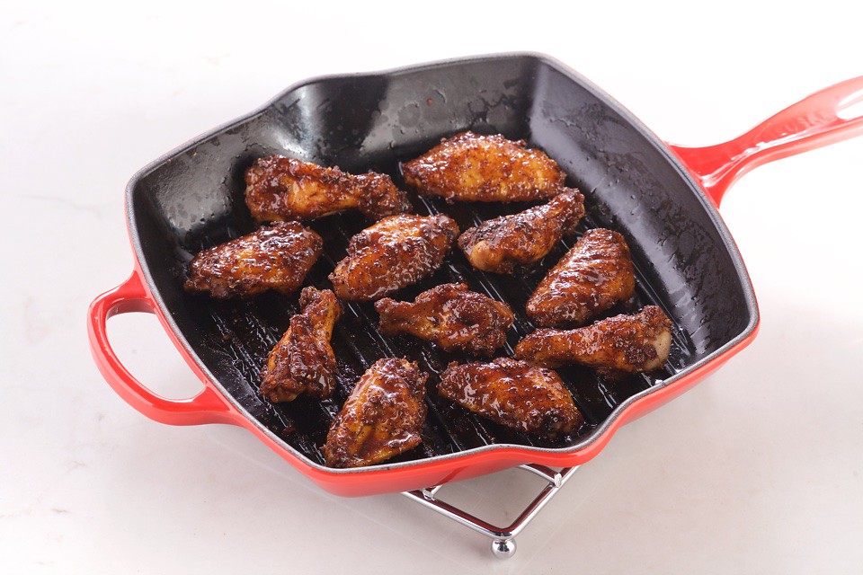Maple BBQ Chicken wings