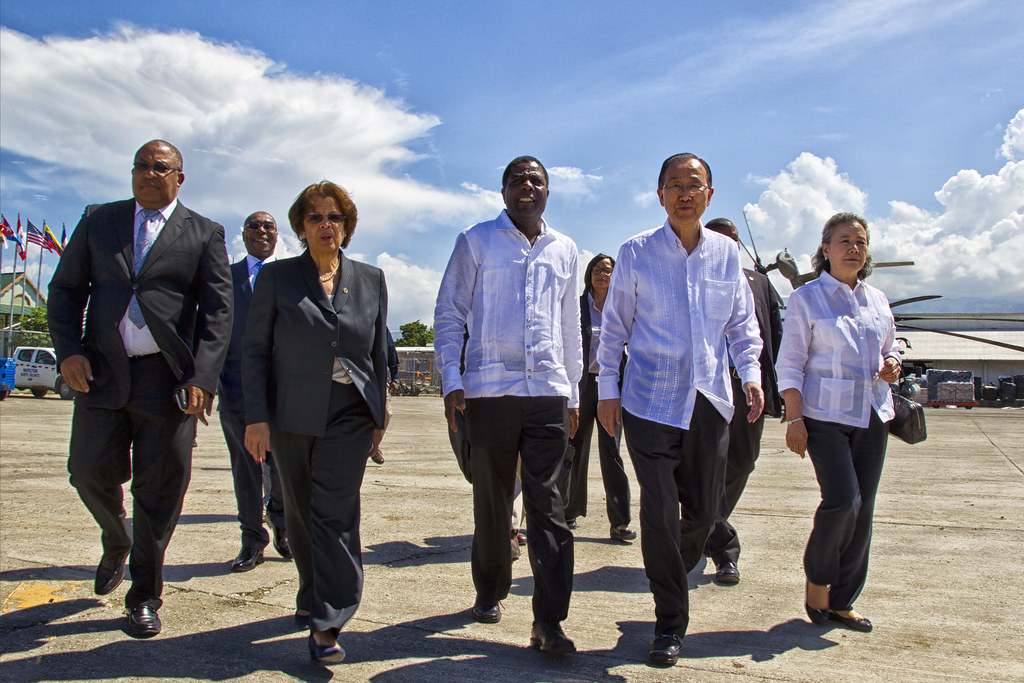 October 15, 2016 - UNSG Ban Ki-moon visit toHaiti
