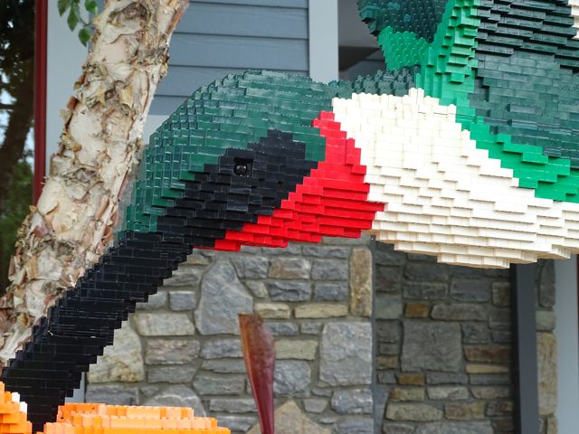 Sean Kenney Lego Exhibit at NC Arboretum ~ From My Carolina Home