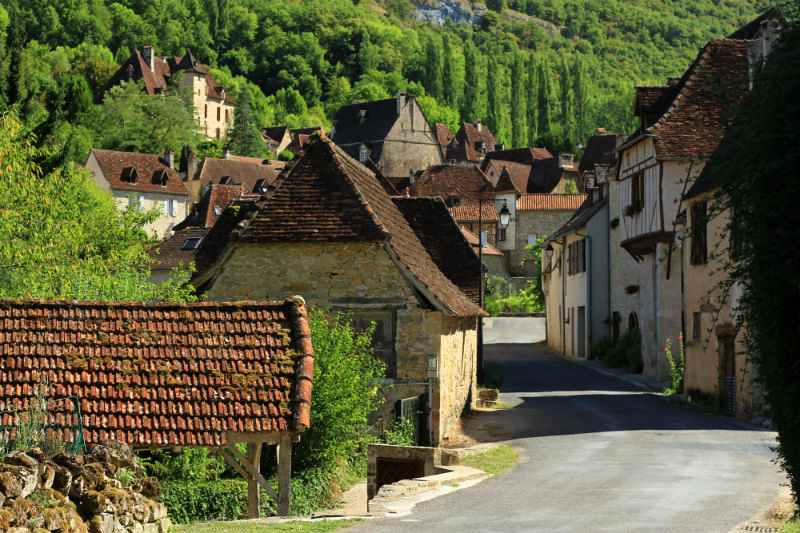 Autoire, un pueblo del Lot en Francia