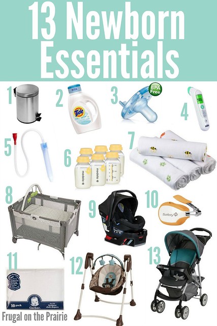 The ultimate list of baby-must haves. A fantastic roundup of baby essentials so you know what to buy for baby!