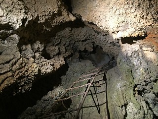 old ladder Lake Shasta Caverns CA August 2016
