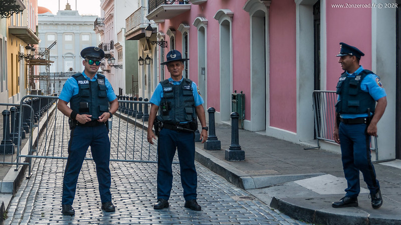 Agents de Police - Old San Juan - [Puerto-Rico]